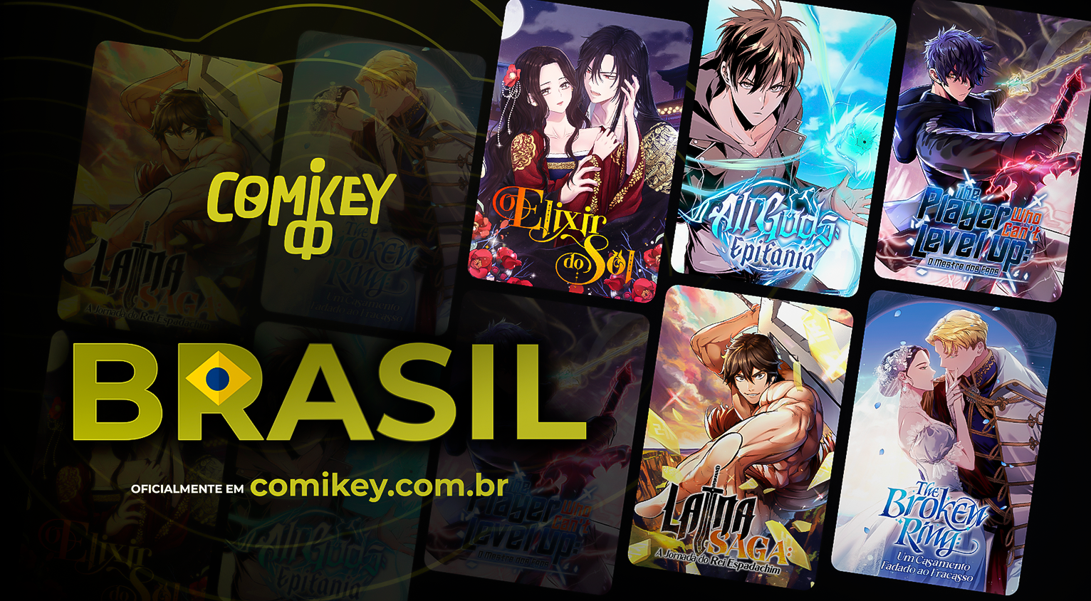 Comikey Media Inc. expands to Brazil
