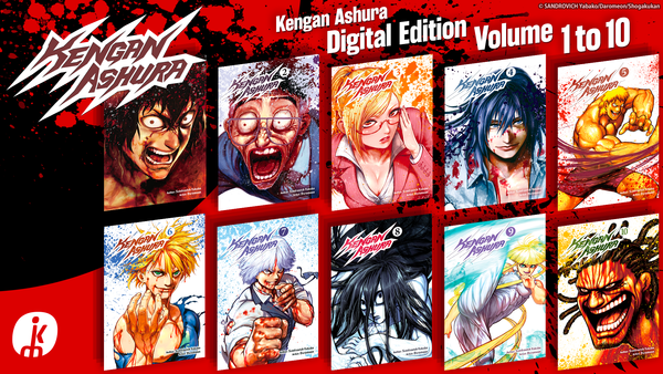 Comikey Media Inc. Announces It Has Licensed Kengan Ashura in eBook format